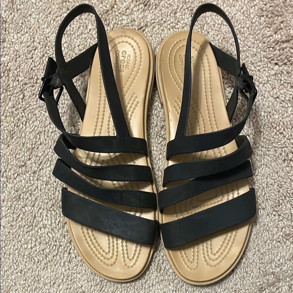 Crocs Women's Black Sandals